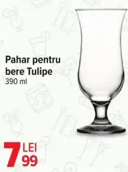 Carrefour Market Pahar pentru bere Tulipe Ofertă