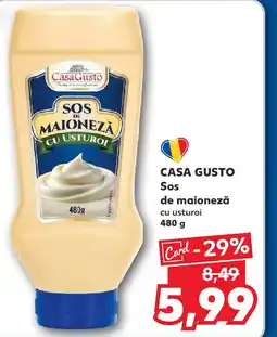 Kaufland CASA GUSTO Sos de maioneză cu usturoi Ofertă