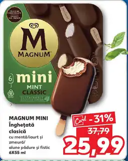 Kaufland MAGNUM MINI Îngheţată clasică Ofertă