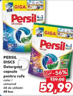Kaufland PERSIL DISCS Detergent capsule pentru rufe color / universal Ofertă