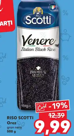 Kaufland RISO SCOTTI Orez gran nero Ofertă