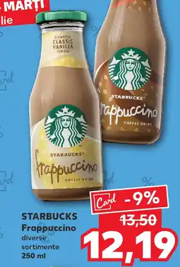 Kaufland STARBUCKS Frappuccino Ofertă
