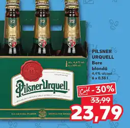 Kaufland PILSNER URQUELL Bere blondă Ofertă