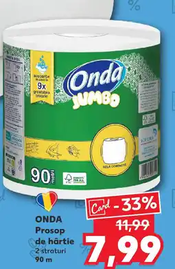 Kaufland ONDA Prosop de hârtie Ofertă