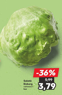 Kaufland Salată Eisberg Ofertă