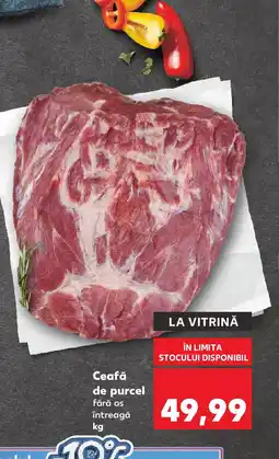 Kaufland Ceafă de purcel Ofertă