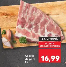 Kaufland Coaste de porc Ofertă