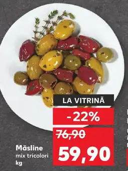 Kaufland Măsline mix tricolori Ofertă
