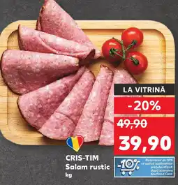 Kaufland CRIS-TIM Salam rustic Ofertă