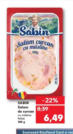 Kaufland SABIN Salam de curcan Ofertă