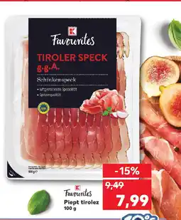 Kaufland Piept tirolez Ofertă