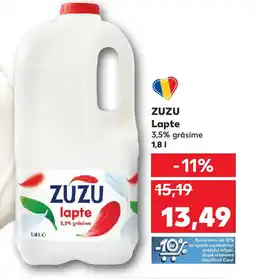 Kaufland ZUZU Lapte Ofertă