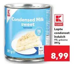 Kaufland Lapte condensat îndulcit Ofertă