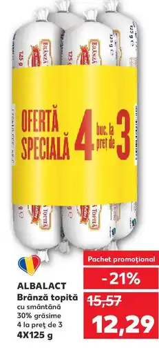 Kaufland ALBALACT Brânză topită Ofertă