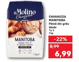 Kaufland Chiavazza Manitoba Făină din grâu tânăr Ofertă