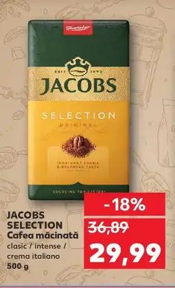 Kaufland JACOBS Selection Cafea măcinată Ofertă