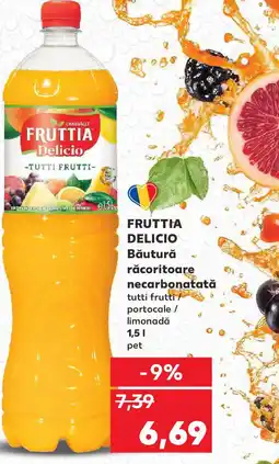 Kaufland FRUTTIA Delicio Băutură răcoritoare necarbonatată Ofertă