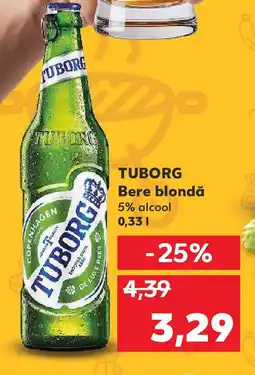 Kaufland TUBORG Bere blondă Ofertă