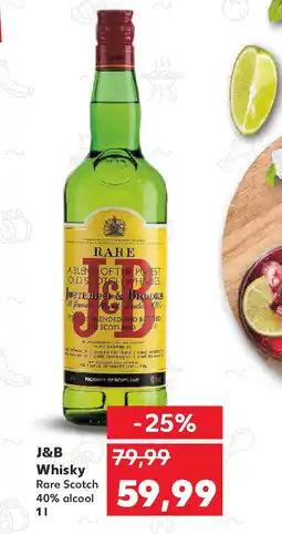 Kaufland J&B Whisky Ofertă
