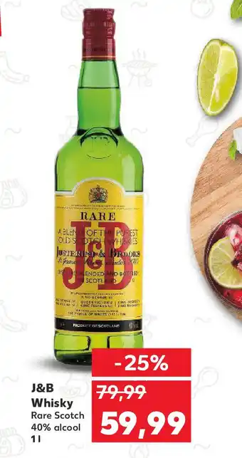 Kaufland J&B Whisky Ofertă
