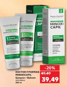 Kaufland DOCTOR FITERMAN Minoxicapil Şampon / Balsam Ofertă
