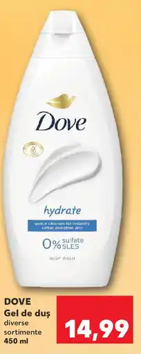 Kaufland DOVE Gel de duş Ofertă