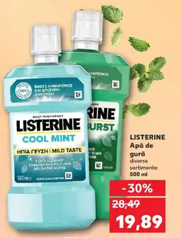 Kaufland LISTERINE Apă de gură Ofertă