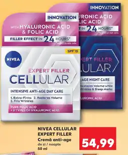 Kaufland NIVEA Cellular Expert filler Cremă anti-age Ofertă