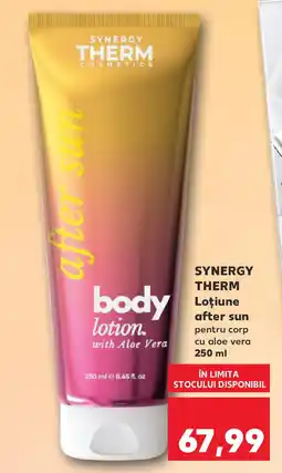 Kaufland SYNERGY THERM Loţiune after sun Ofertă