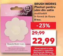 Kaufland Brush Works Plasturi pentru sâni din satin Ofertă
