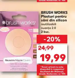 Kaufland Brush Works Plasturi pentru sâni din silicon Ofertă