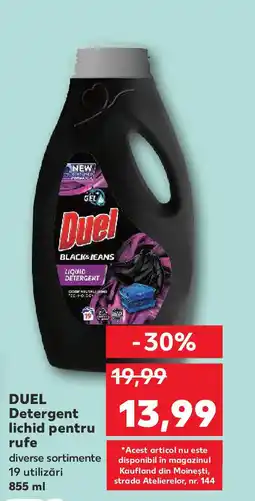 Kaufland DUEL Detergent lichid pentru rufe Ofertă