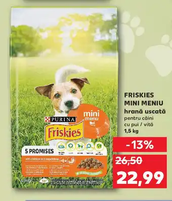 Kaufland Friskies Mini meniu hrană uscată Ofertă