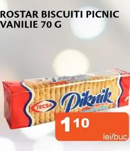 Unicarm Rostar biscuiti picnic vanilie Ofertă