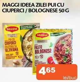 Unicarm Maggi ideea zilei pui cu ciuperci / bolognese Ofertă