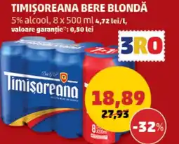 Penny Timişoreana bere blondă Ofertă