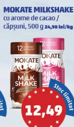 Penny Mokate milkshake cu arome de cacao/ căpşuni Ofertă
