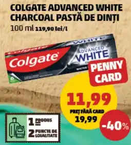 Colgate advanced white charcoal pastă de dinți