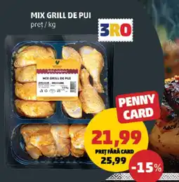 Penny Mix grill de pui Ofertă
