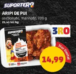 Penny Aripi de pui secționate, marinate Ofertă