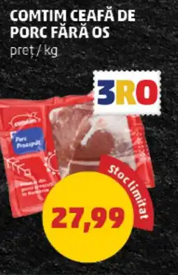 Penny Comtim ceafă de porc fără os Ofertă