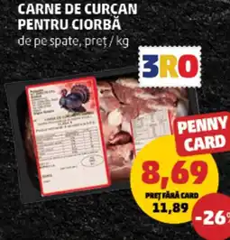 Penny Carne de curcan pentru ciorbă Ofertă