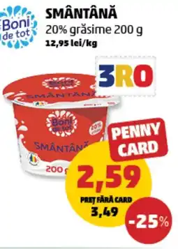 Penny Smântână Ofertă
