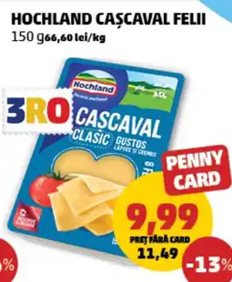 Penny Hochland cascaval felii Ofertă