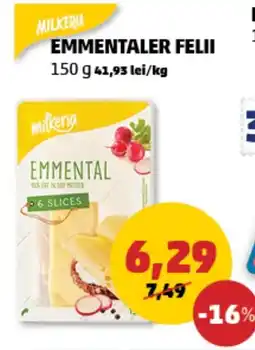 Penny Emmentaler felii Ofertă