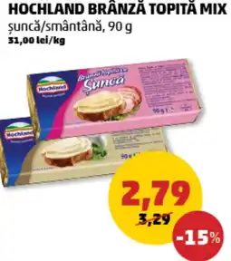 Penny Hochland brânză topită mix şuncǎ/smântână Ofertă