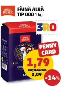 Penny Făină albă tip 000 Ofertă