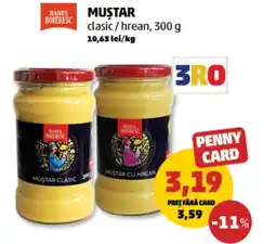 Penny Mustar clasic / hrean Ofertă