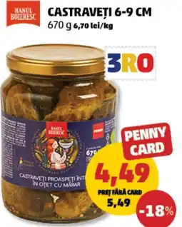 Penny Castraveti 6-9 cm Ofertă