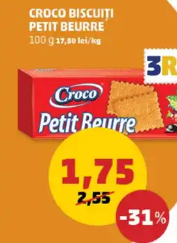Penny Croco biscuiti petit beurre Ofertă